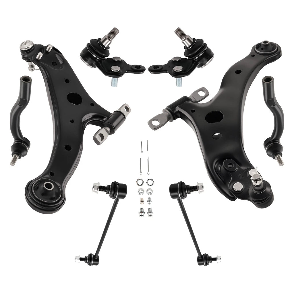 Front Lower Control Arm Ball Joint and Tie Rod End for Toyota Camry (2007–2011)