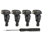 4X Windshield Washer Nozzle Kit for Ford F150 (2004–2023) 3W7Z17603AA