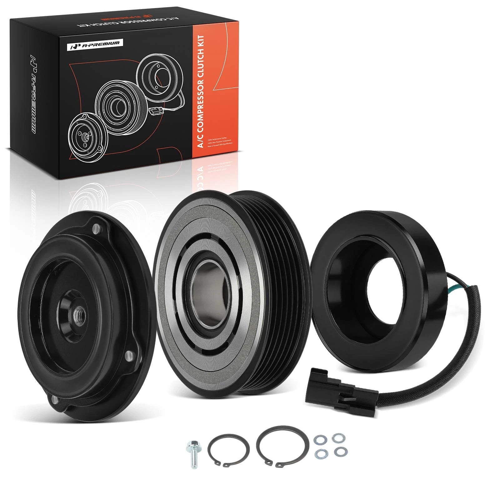 A/C Compressor Clutch Kit for Ford Fusion Edge Lincoln MKX (2017–2019)