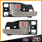 Pair Front Interior Door Handle for Toyota Tundra (2000–2006)