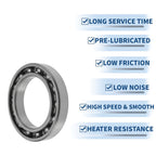 Deep Groove Ball Bearings 85x130x22mm for Scooter Skateboard (6017)
