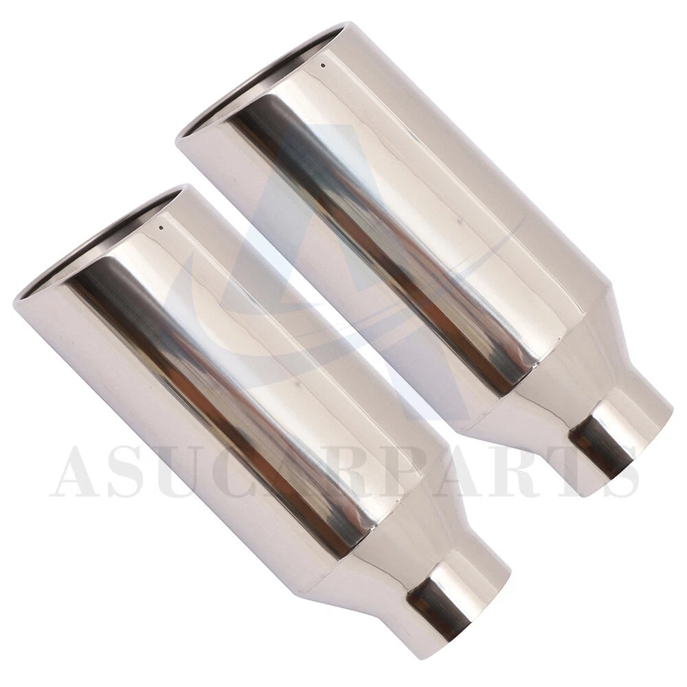 4" Inlet 7" Outlet 18" Length Diesel Exhaust Pipe for