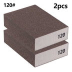 2X Grit 60320 Sanding Sponge Blocks for Walls Woodwork