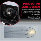 Full LED DRL Projector Headlights for Cadillac Escalade (2007–2014)