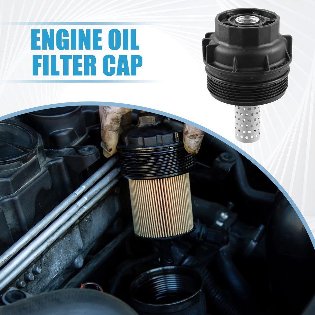 Engine Oil Filter Housing Cover Cap 156200S010 for Toyota Tundra (2008–2021)