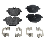 Rear Brake Disc Rotor and Pad Kit for BMW X3, X4 (2011–2018)