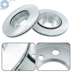 12Pcs Disc Brake Rotors & Pads for BMW F10 528i 528i xDrive (2011–2017)