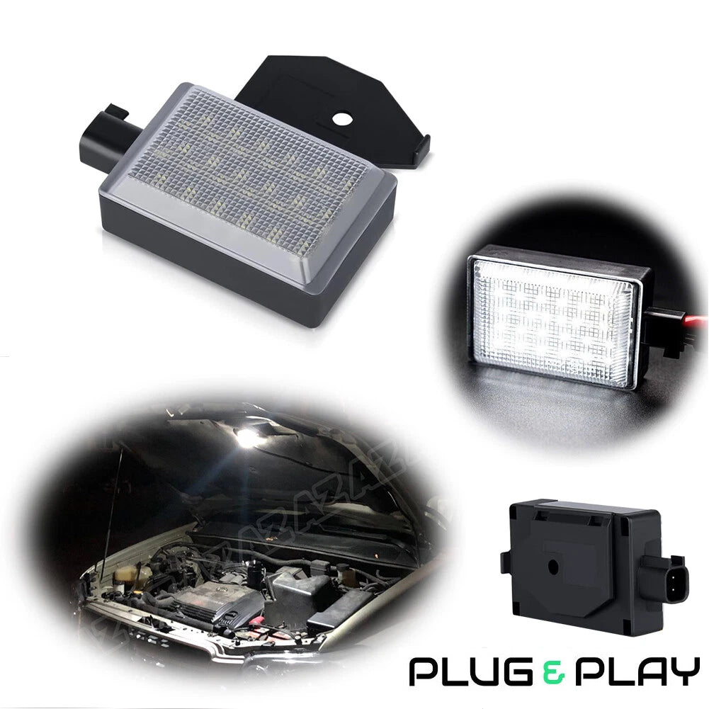 LED Under Hood Light for Ram 1500 2500 3500 Durango Wrangler Charger Dakota