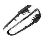 Black Radiator Trim Bezels for Harley V-Rod VRSCA VRSCB (2001–2010)