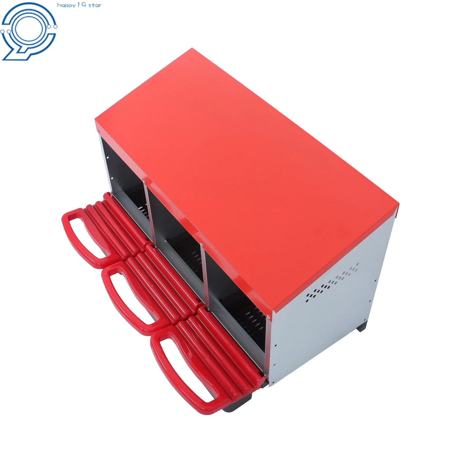 3 Hole Chicken Nest Box for Poultry (Metal with Cover)