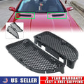 2Pcs Hood Grille Cover for Mercedes SLK280 SLK300 SLK350 (2005–2011)