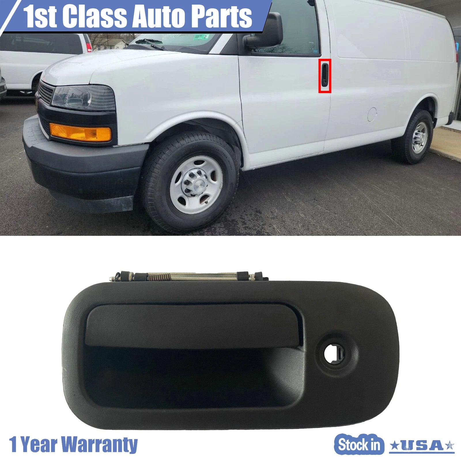 Outer Exterior Door Handle for Chevrolet GMC (2003–2009) 10359094