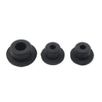 3 x Black Tailgate Rubber Dust Plugs for Jeep Wrangler JL (2018 - Present)
