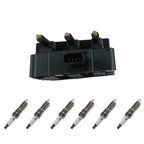 6X Spark Plugs & Ignition Coils for Town & Country Grand Caravan (2008-2016)