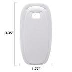 Matte White Remote Smart Key Cover Fob Shell for Audi A3-A8 Q3-Q5 TT (2010-2019)