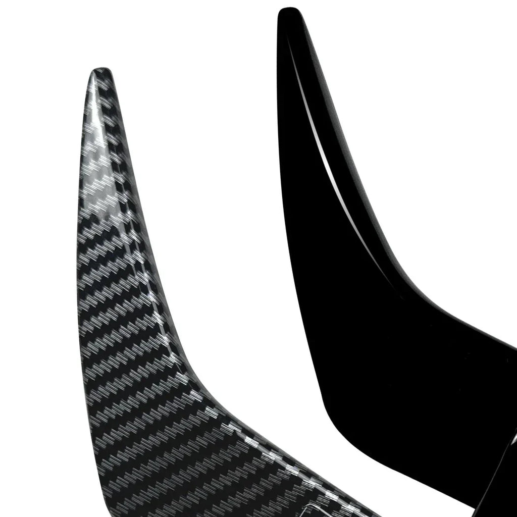 Adhesive Rear Bumper Side Vent C Canards Trim for BMW 5-Series G60
