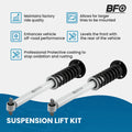 2X 6" Front Lift Nitrogen Struts for Ford F-150 4WD (2014–2023)