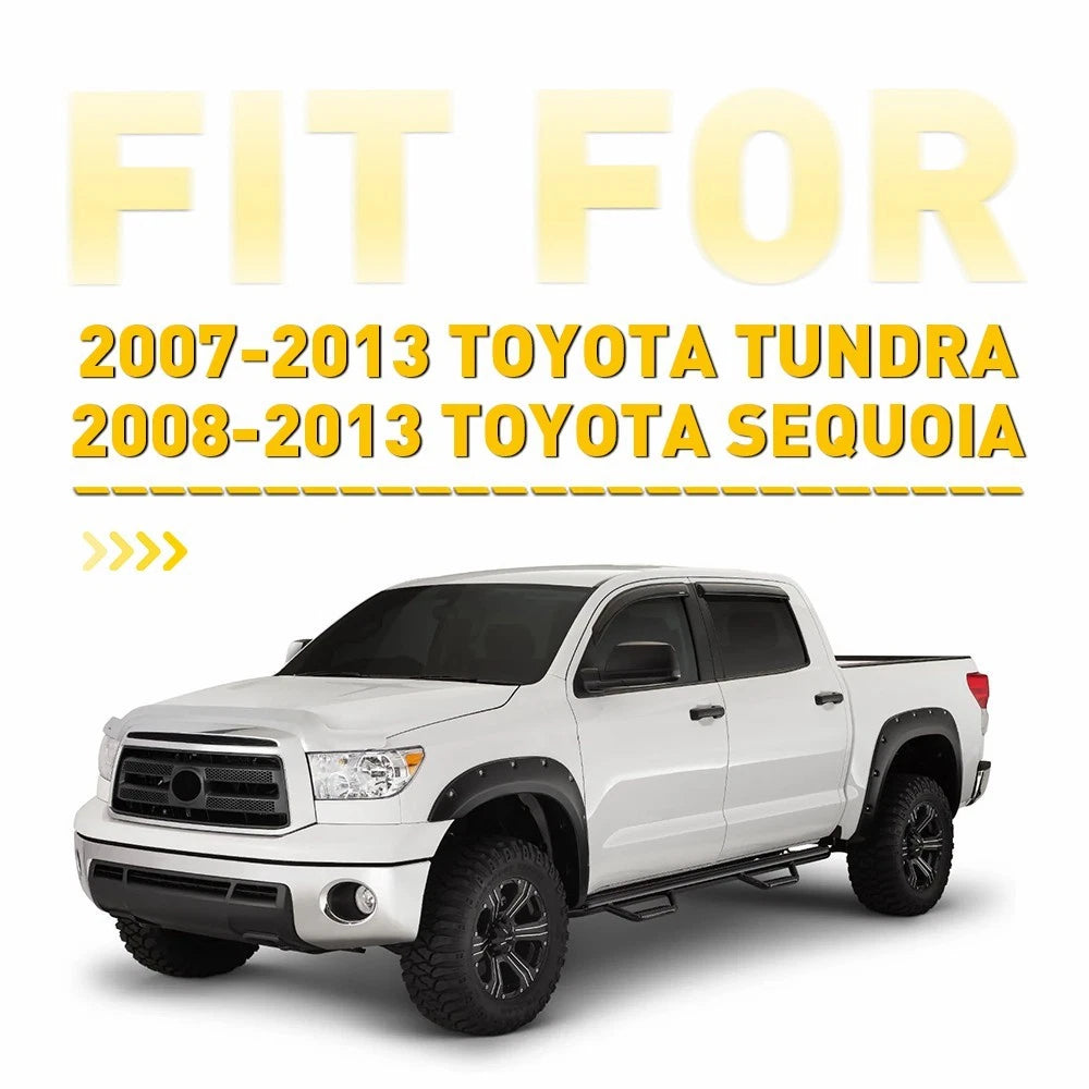 Front Windshield Wiper Side Cowl Extension Cover Trim for Toyota Tundra (2007–2013)