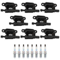 Denso Ignition Coil & NGK Iridium Spark Plugs Kit for Savana 1500 (2003–2014)