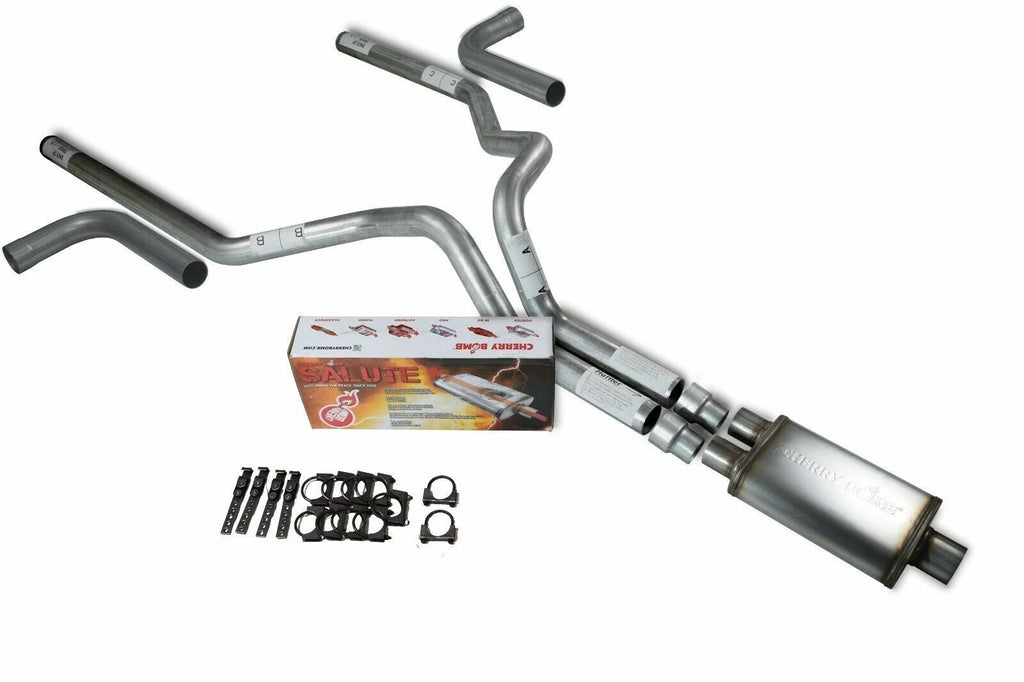 3" Dual Exhaust Kit for Dodge Ram 1500 (2009–2018) Side Exit
