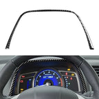 Carbon Fiber Dashboard Instrument Strip Trim for Honda Civic (2006–2011)