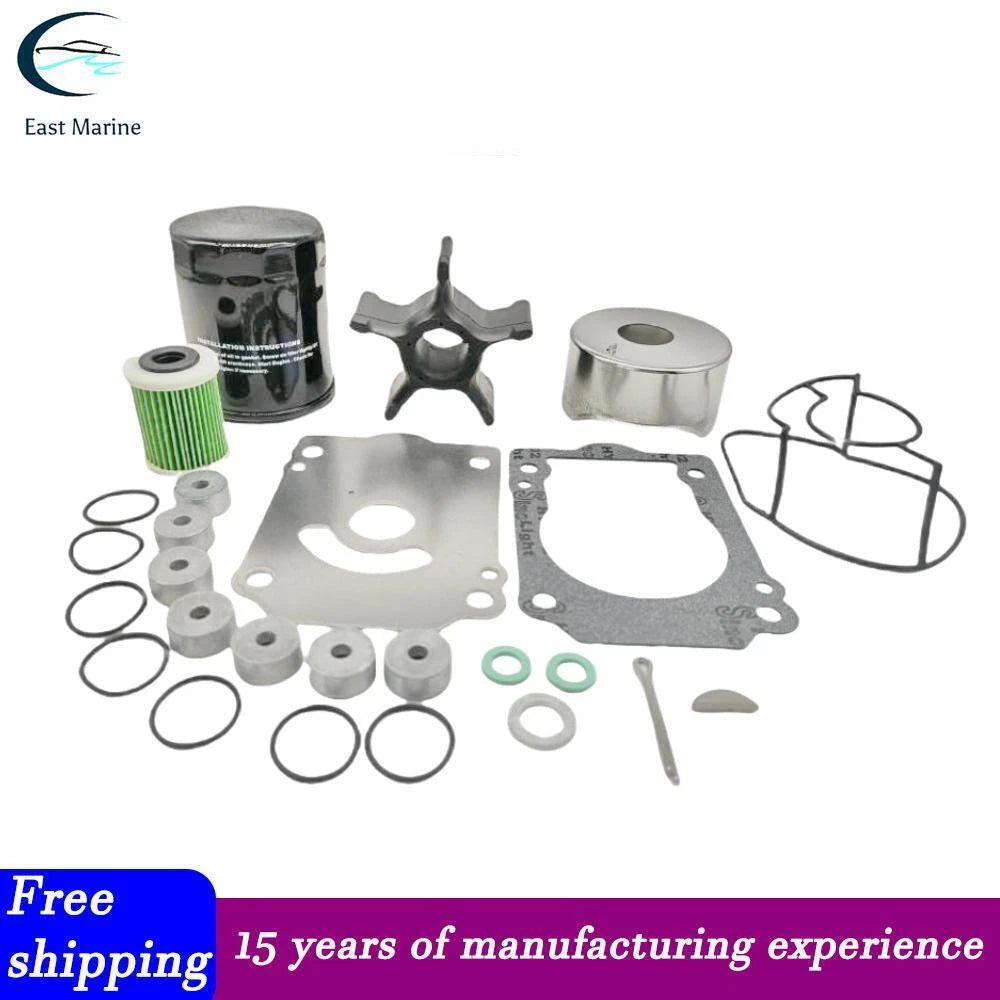 Maintenance Kit with Water Pump for Suzuki 200-250 HP 4-STR (2000–2023)