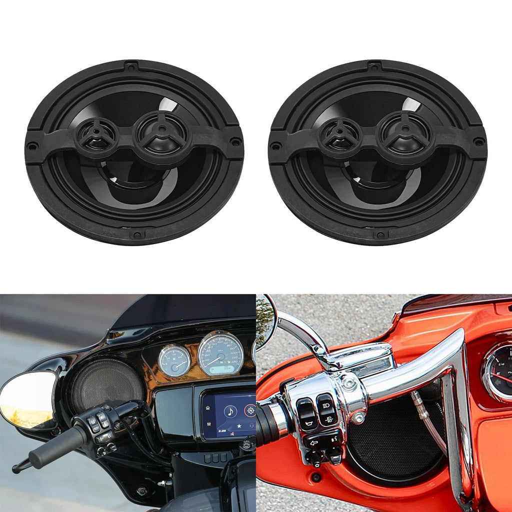 6.5" Front Fairing Speakers for Harley Touring Electra Street Glide (2014–2025)