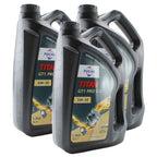 Set of 3 Fuchs TITAN GT1 PRO C-3 SAE 5W-30 Engine Oil 5L for Audi BMW MB VW