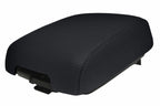 Leather Console Lid Armrest Cover for Mitsubishi Montero (2001–2006) Black
