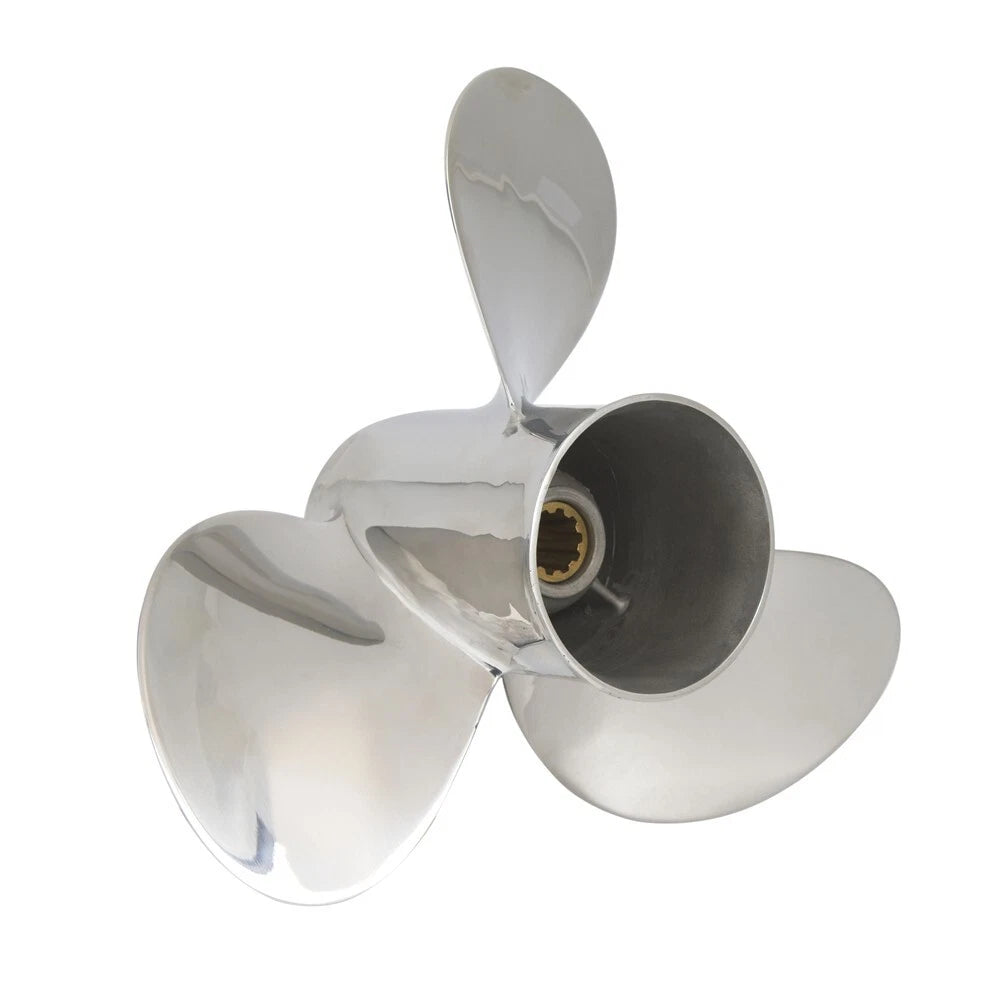 9 7/8 x 12 Stainless Steel Propeller for Yamaha 20-30HP (10 Tooth, RH)