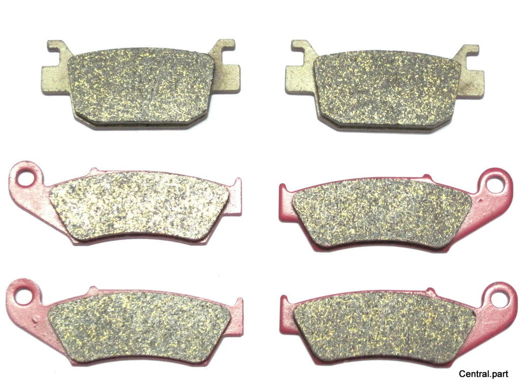 Front Rear Brake Pads for Honda TRX 700XX (2008–2011)