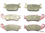 Front Rear Brake Pads for Honda TRX 700XX (2008–2011)