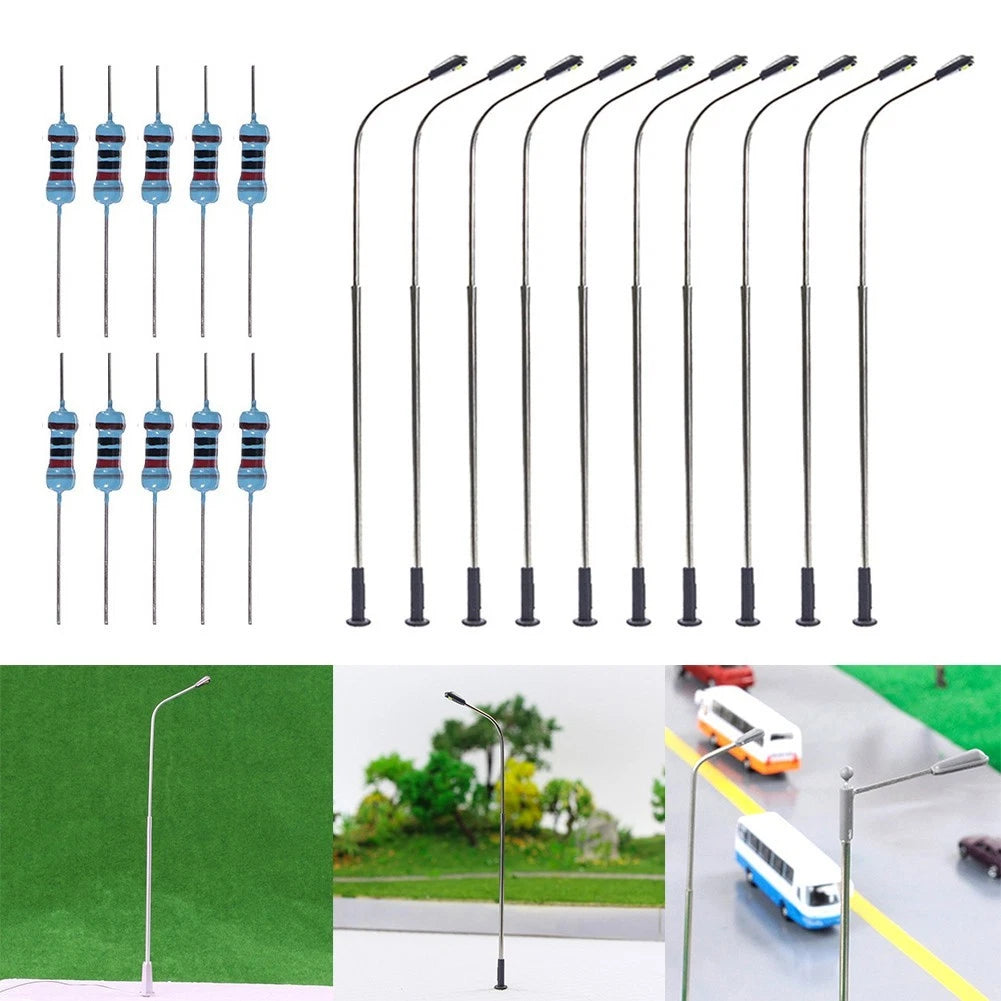 Street Lamp for Model Railway (Lighted Metal)