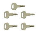 Set of 5 Ignition Keys for Case Linkbelt JCB Sumitomo Excavator S450