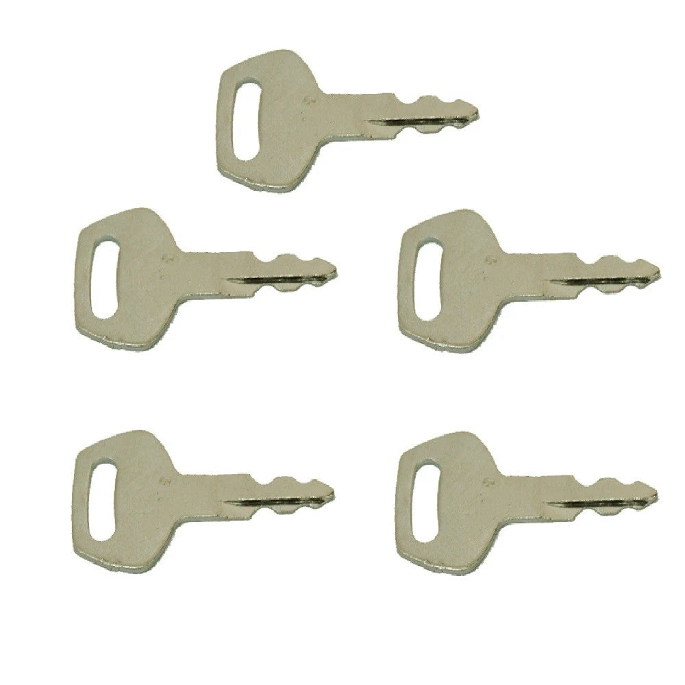 Set of 5 Ignition Keys for Case Linkbelt JCB Sumitomo Excavator S450