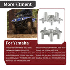 2X Front Wheel Hub for Yamaha Wolverine YFM350 (2006–2009) YFM450FX (2006–2010)