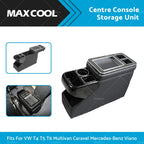 Centre Console Storage Unit for VW T4 T5 T6 Multivan Caravel (1990–2019)