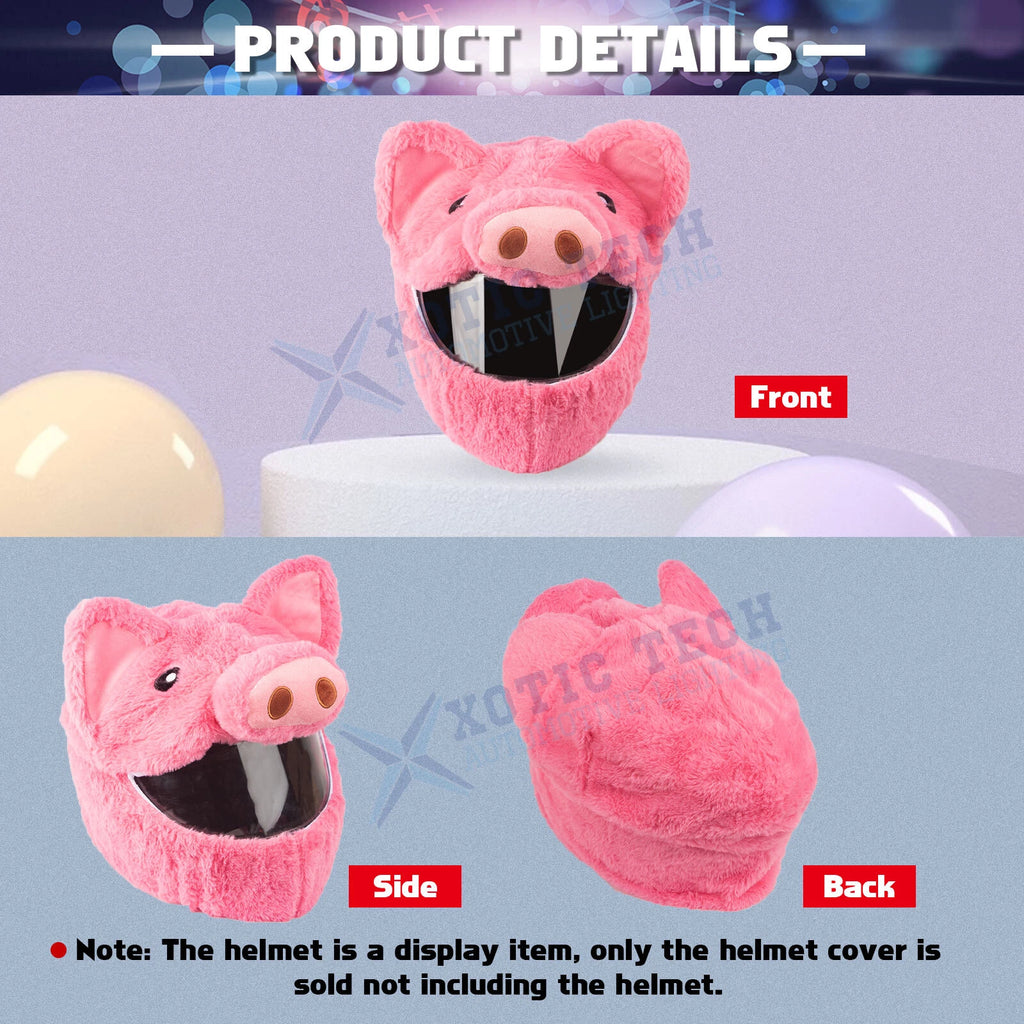 Plush Animal Helmet Decoration for Motorcycle Helmets (2025-2025)