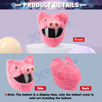 Plush Animal Helmet Decoration for Motorcycle Helmets (2025-2025)