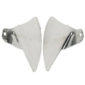Chrome Saddle Shield Heat Deflectors for Harley Touring Road King (2009-2023)