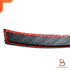 Matte Black Rear Bumper Scuff Plate Cover for Isuzu MU-X (2021-2022)