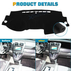 DashMat Black Dashboard Mat for Honda CR-V (2007-2026)