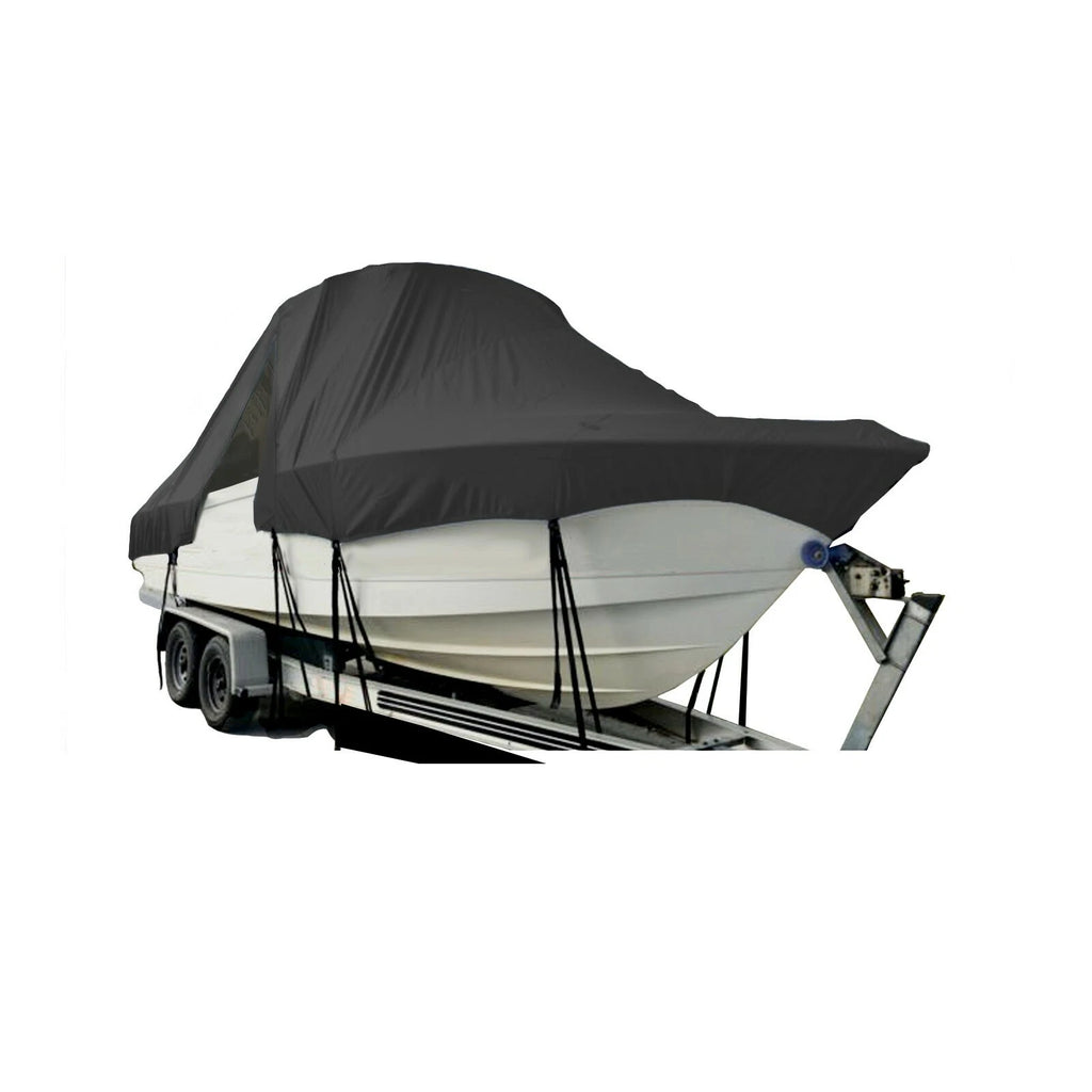 Boat Cover for Yamaha 210 FSH Sport (2019–2023) Hard-Top Black