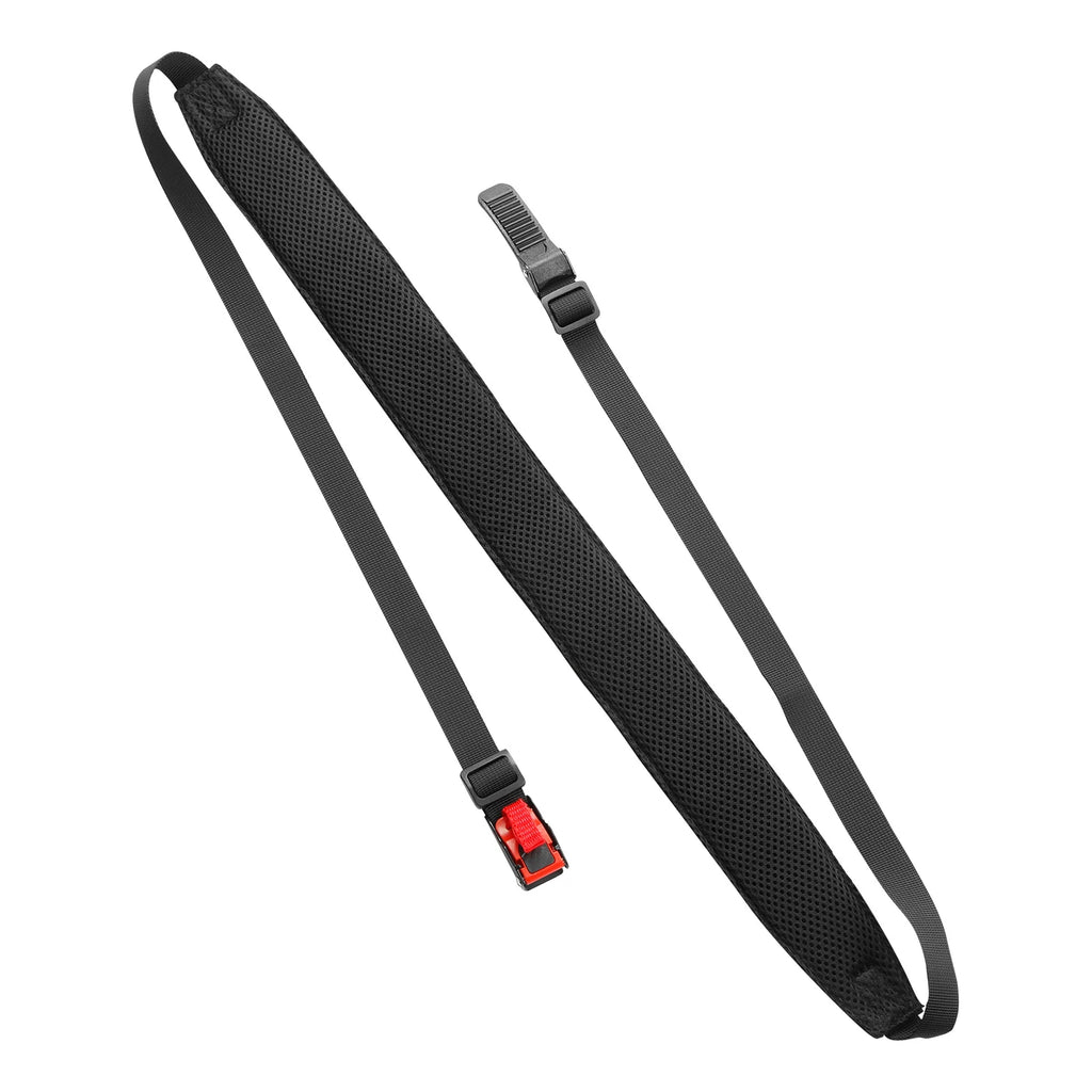 Shoulder Helmet Carrier Strap for Motorcycle Bike - Black, Hands-Free