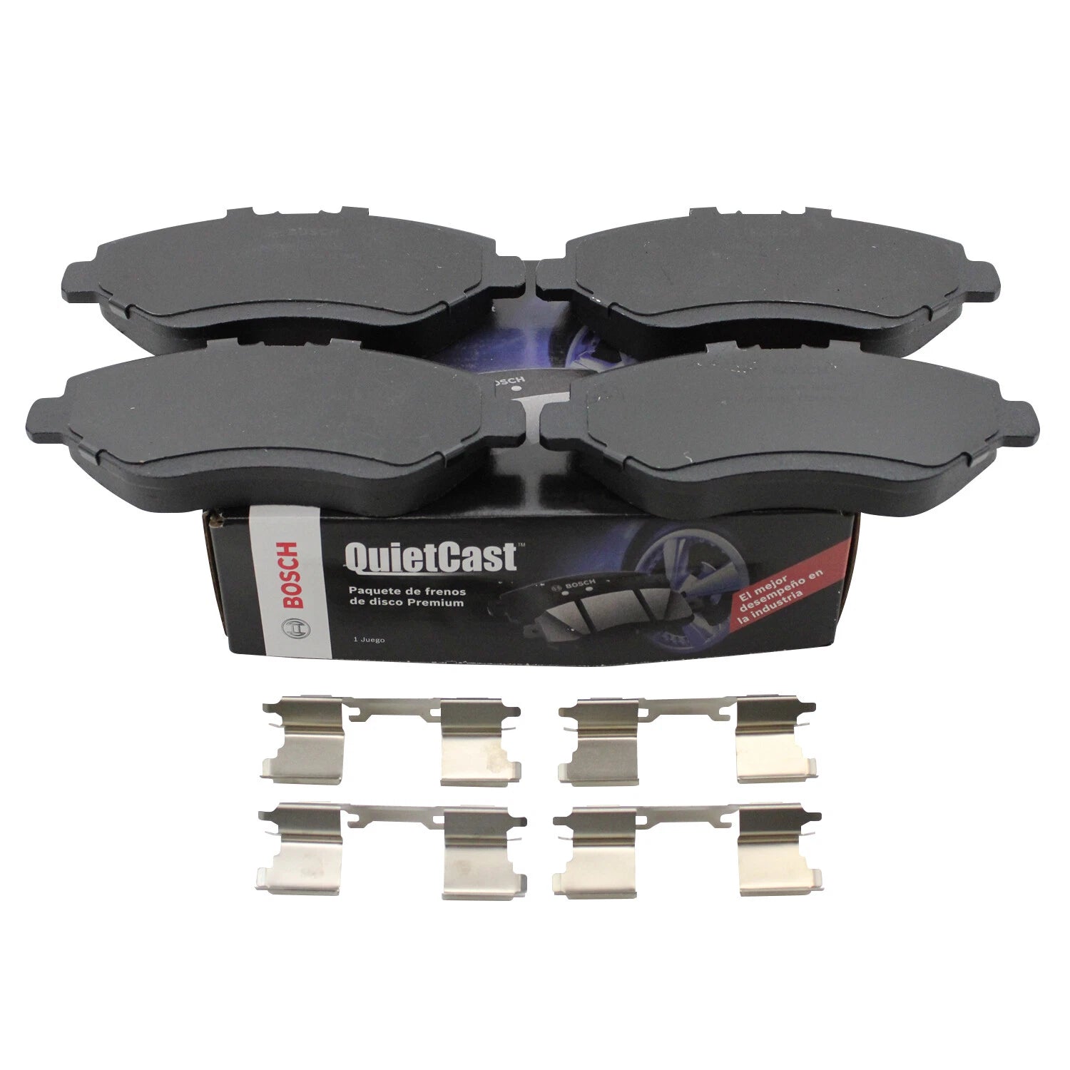 Bosch QuietCast Front Semi-Met Brake Pad for Dodge Freightliner Sprinter 2500 (2007–2018)