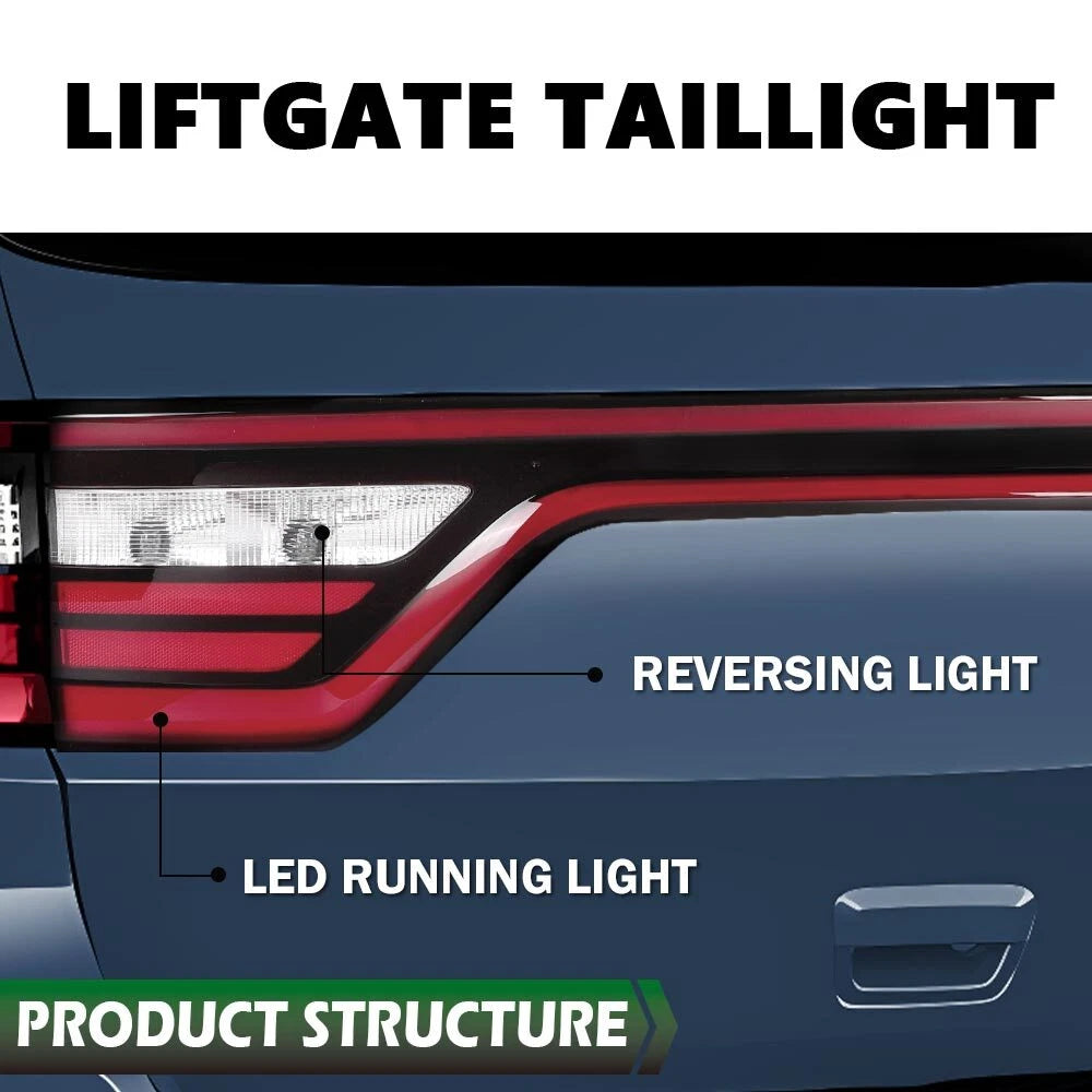 Tail Light Lamp for Dodge Durango (2014–2022) with Camera Hole