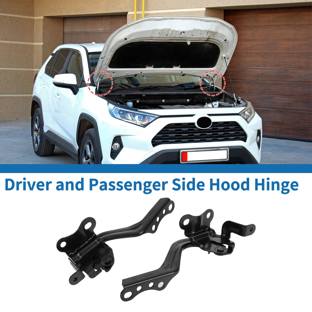 Hood Hinges for Toyota Prius C (2012–2018) 1 Pair No. 5341052350