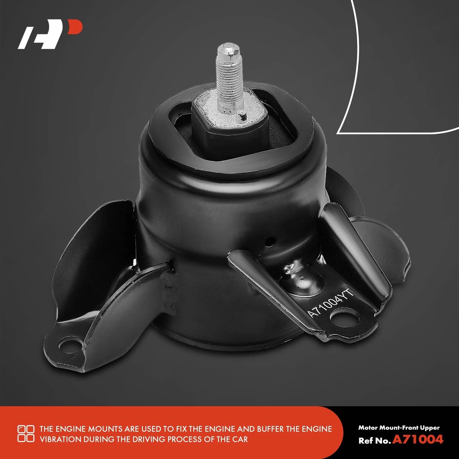 2X Engine Motor & Transmission Mount for Hyundai Elantra (2011-2016)