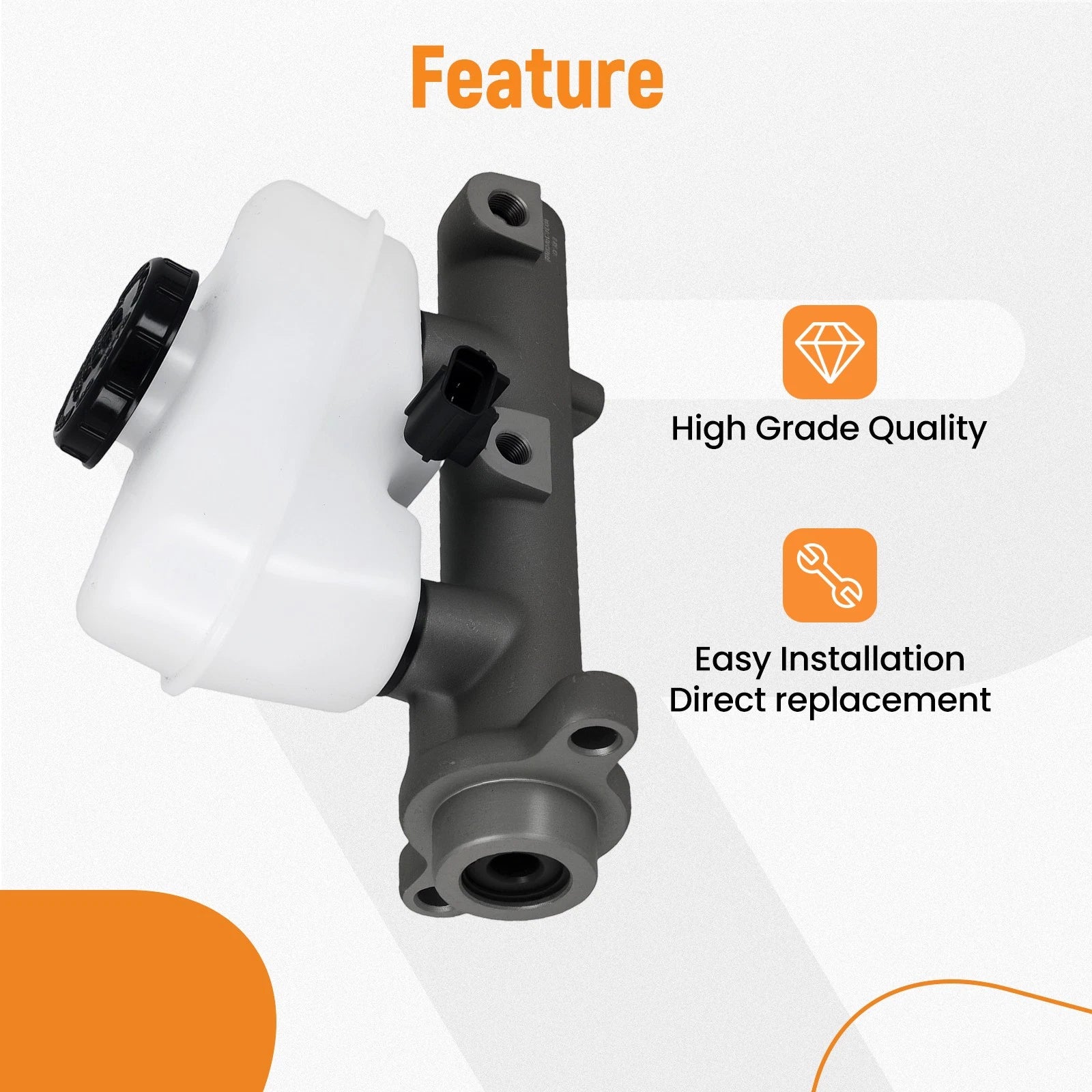 1 Inch Bore Brake Master Cylinder for Ford Mustang 3.8L V6 (1999–2004) F9ZZ2140DA
