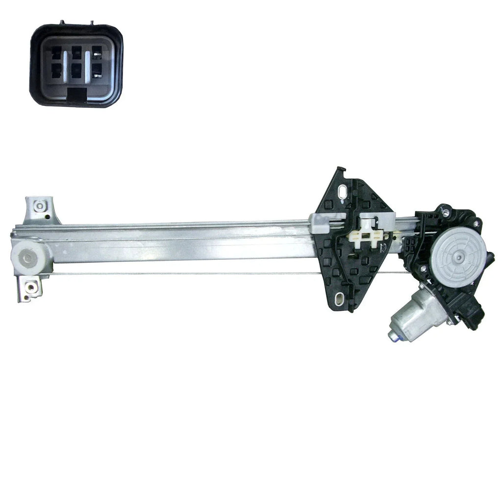 Rear Left Window Regulator With Motor 2 Pins for Honda Civic (2006–2012)